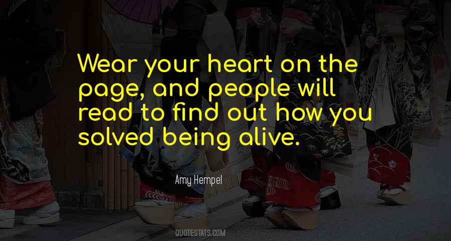 Amy Hempel Quotes #306786