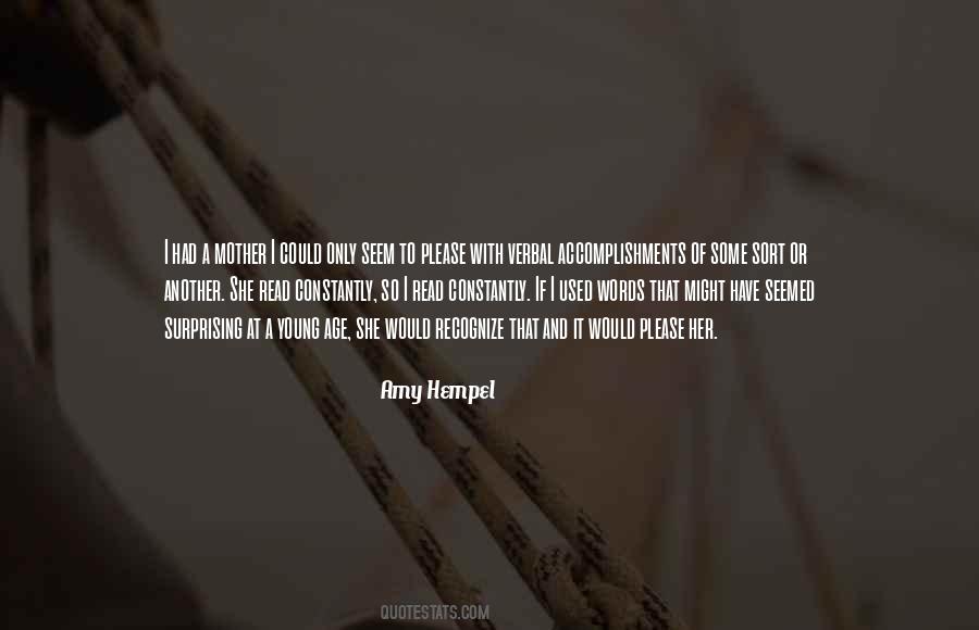 Amy Hempel Quotes #970377