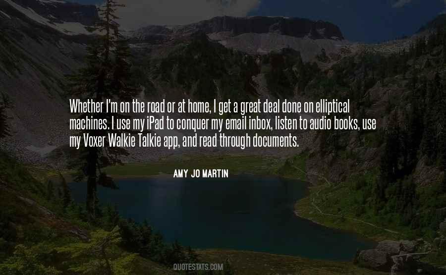 Amy Jo Martin Quotes #1153164