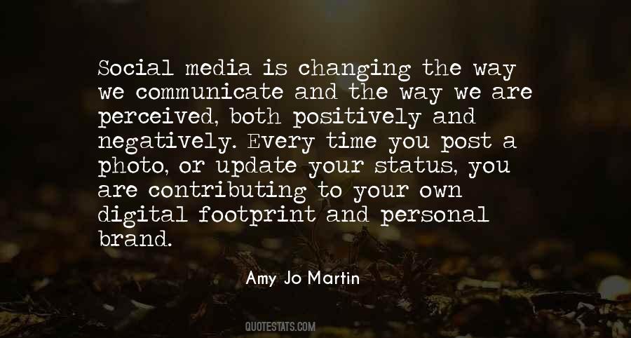 Amy Jo Martin Quotes #1184434