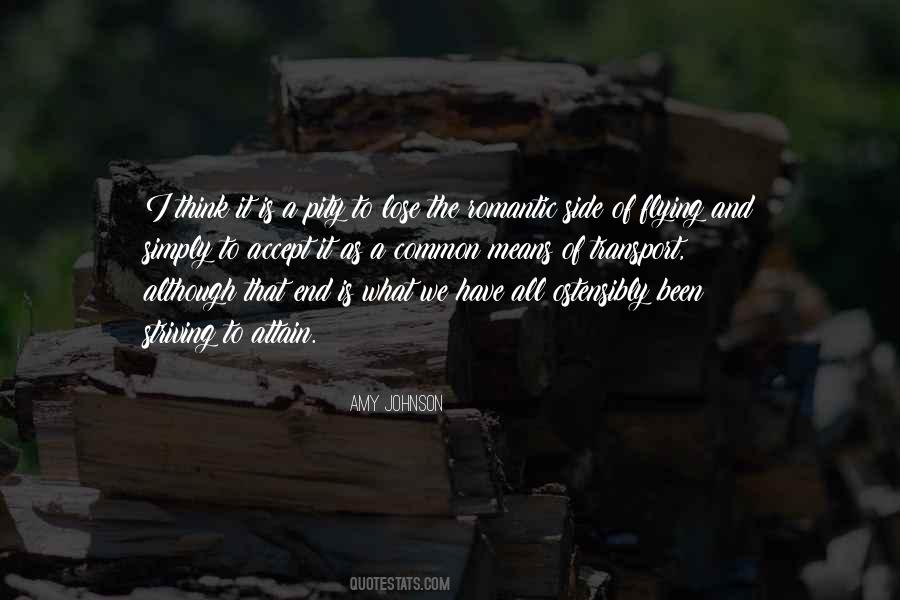 Amy Johnson Quotes #1166157