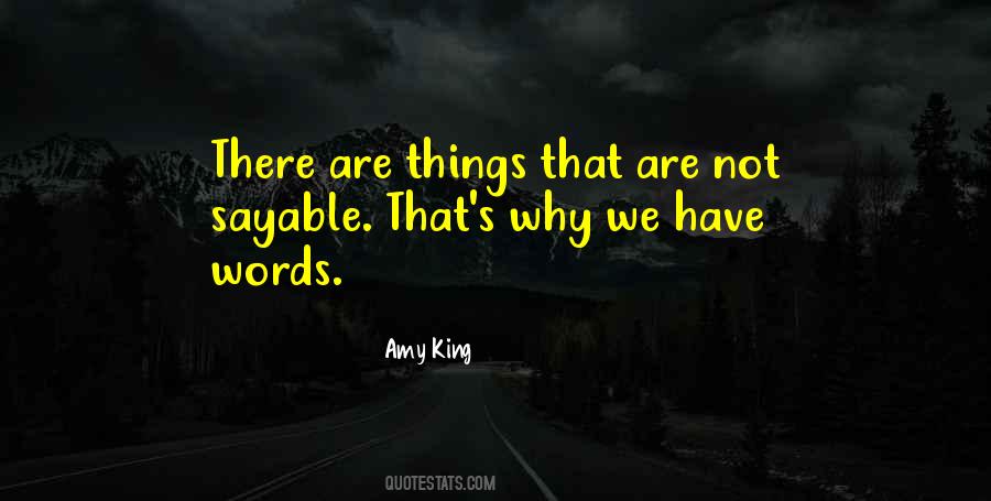 Amy King Quotes #238137