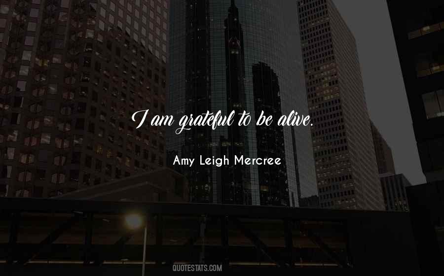 Amy Leigh Mercree Quotes #433880