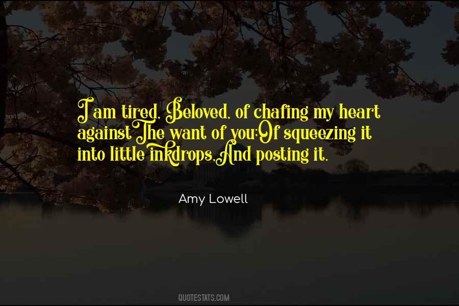 Amy Lowell Quotes #1185472