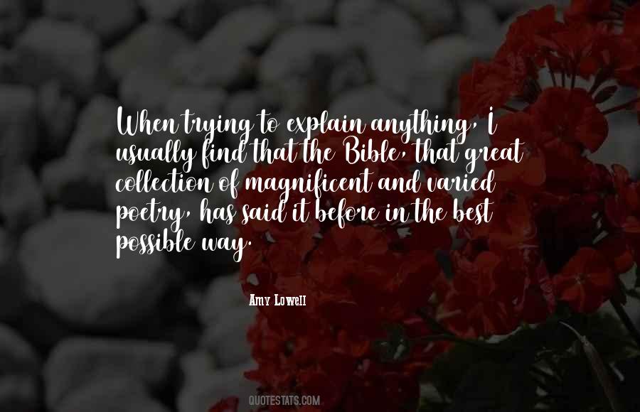 Amy Lowell Quotes #275955