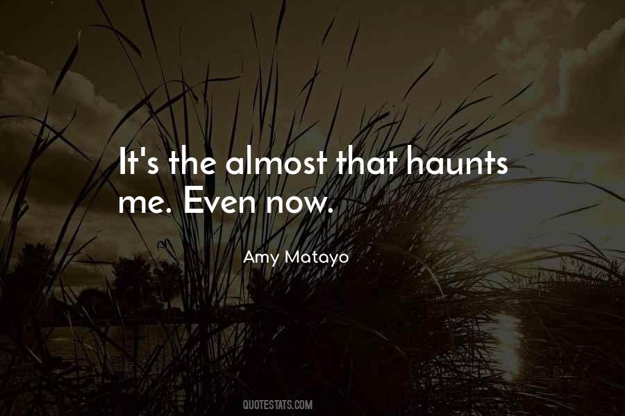 Amy Matayo Quotes #1479191