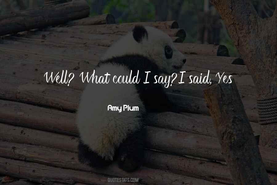 Amy Plum Quotes #1230332
