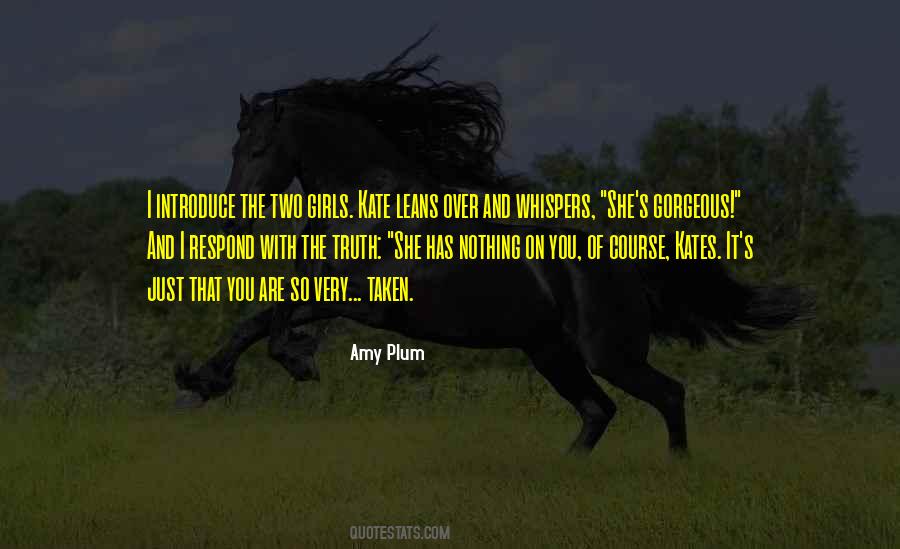 Amy Plum Quotes #1529159