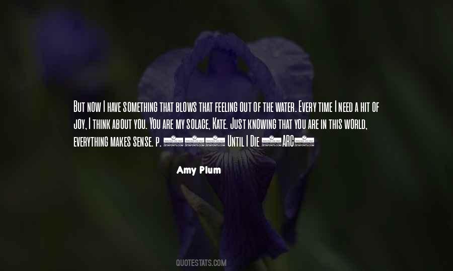 Amy Plum Quotes #40320