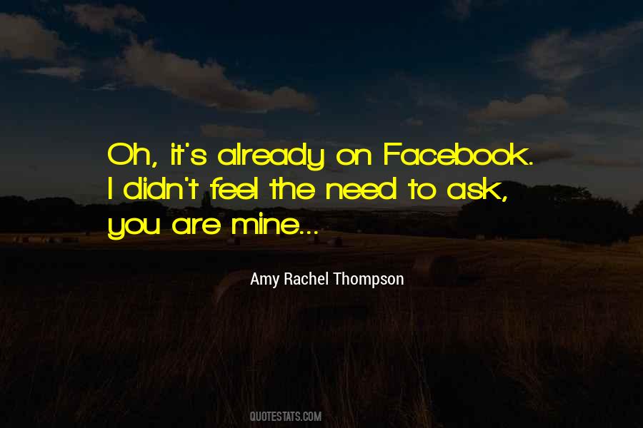 Amy Rachel Thompson Quotes #876075