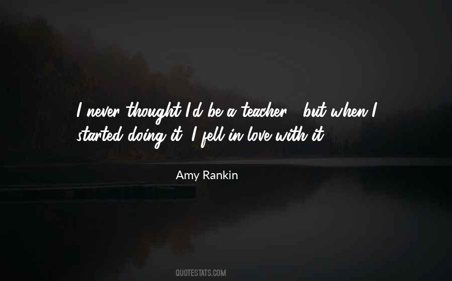 Amy Rankin Quotes #648237