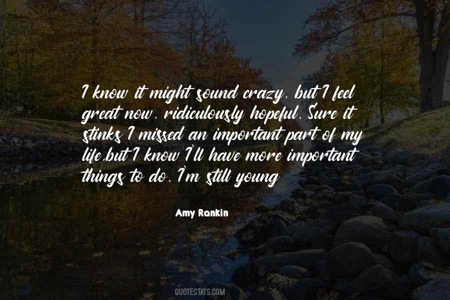 Amy Rankin Quotes #665211