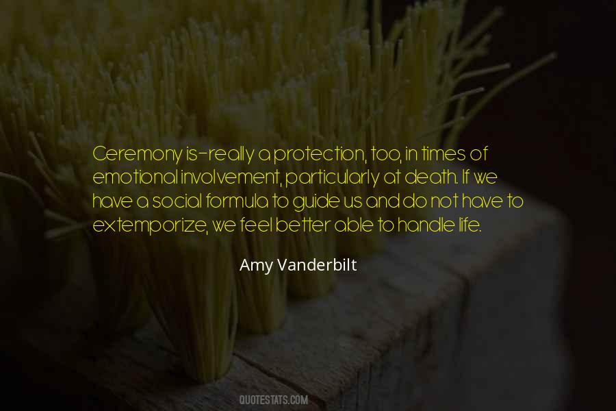Amy Vanderbilt Quotes #23064