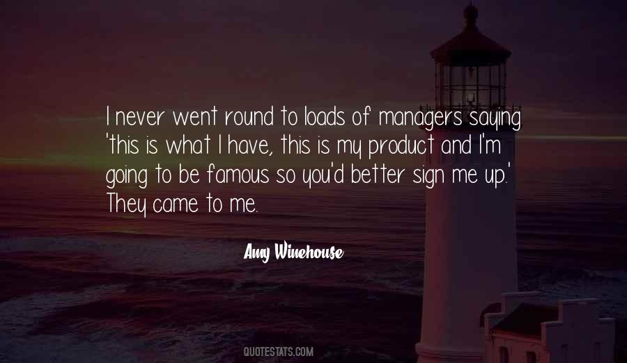 Amy Winehouse Quotes #1511470