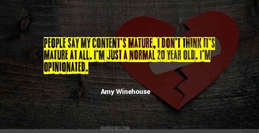 Amy Winehouse Quotes #416521