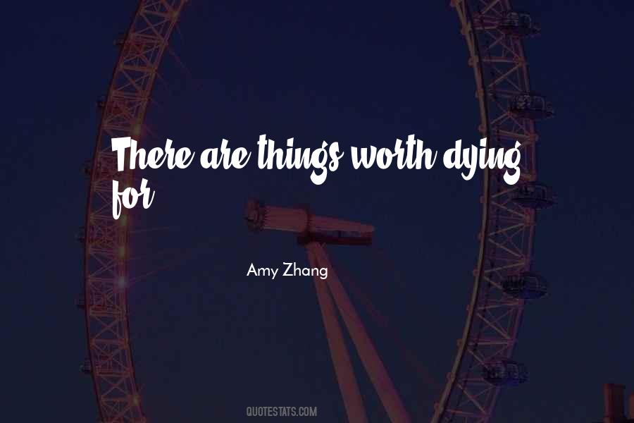 Amy Zhang Quotes #1239491