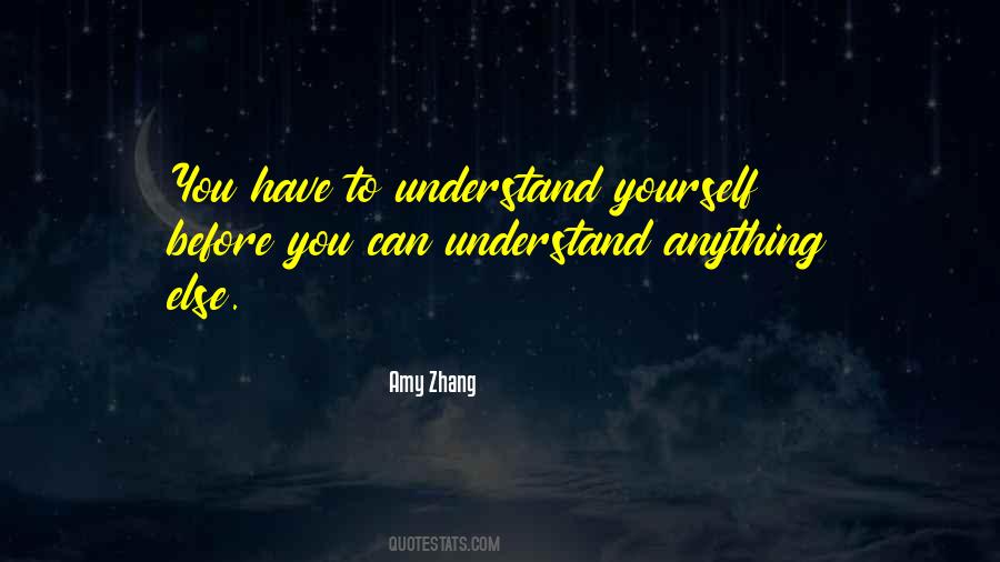 Amy Zhang Quotes #1251950