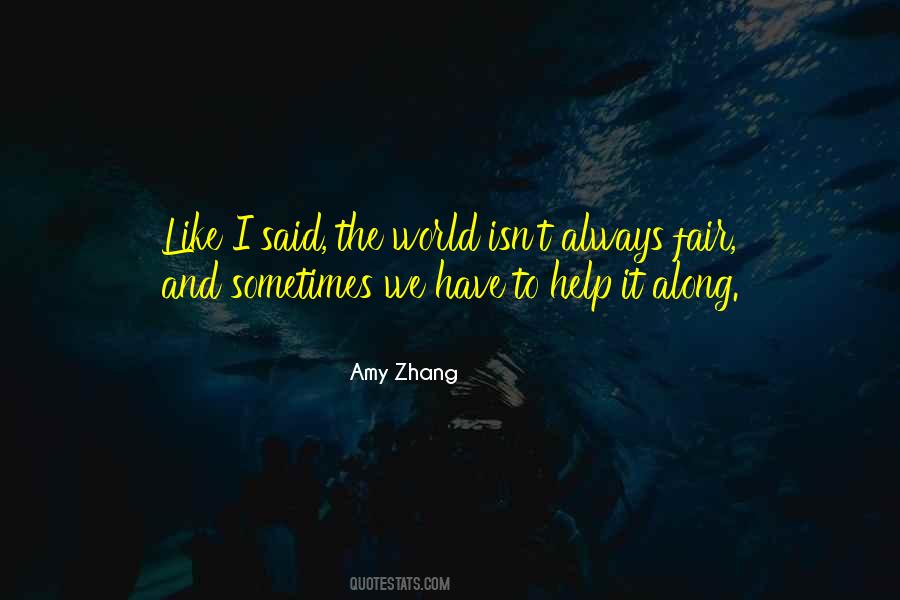 Amy Zhang Quotes #1565154