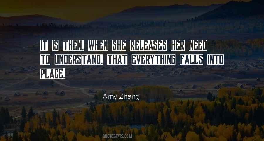 Amy Zhang Quotes #1737897