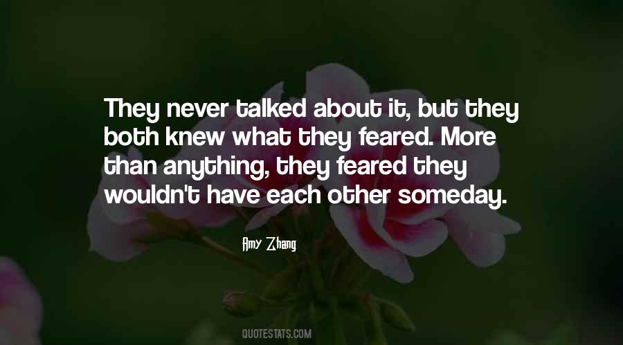 Amy Zhang Quotes #398213