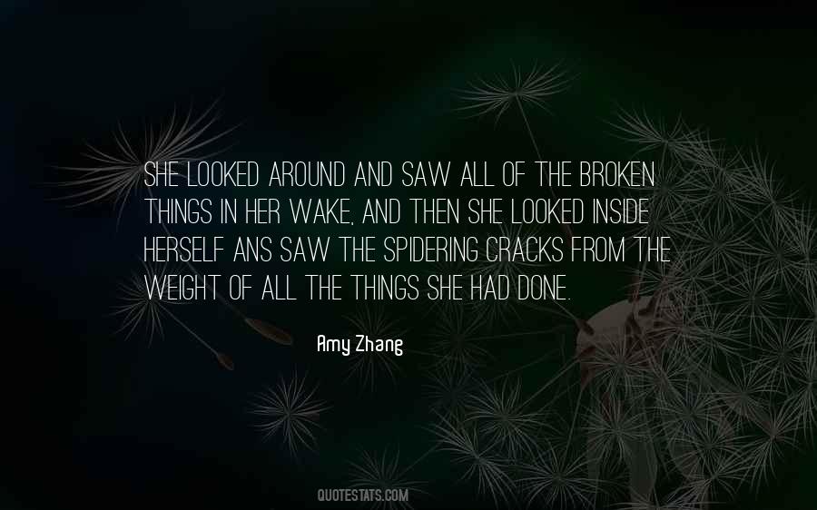 Amy Zhang Quotes #62089