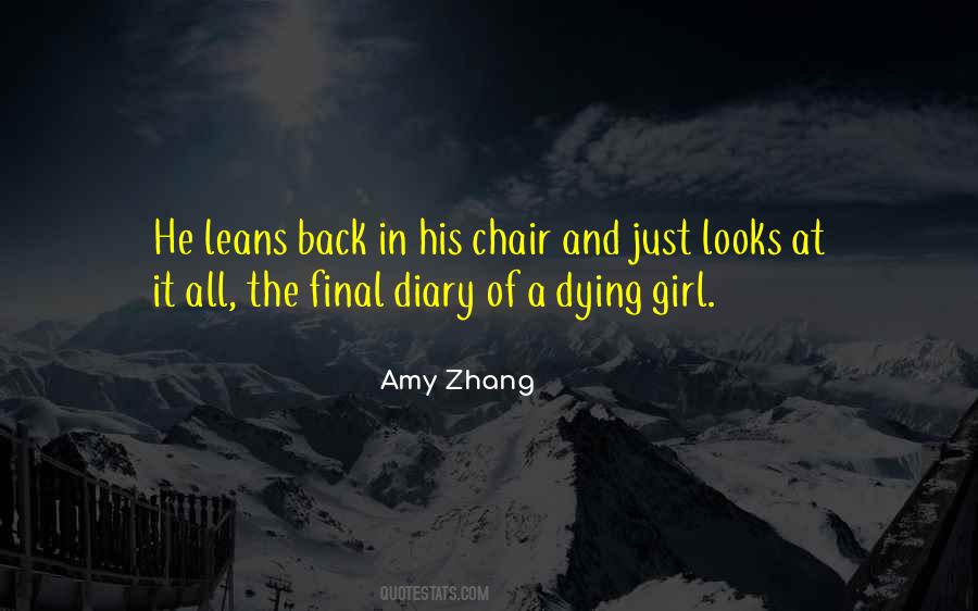 Amy Zhang Quotes #683736