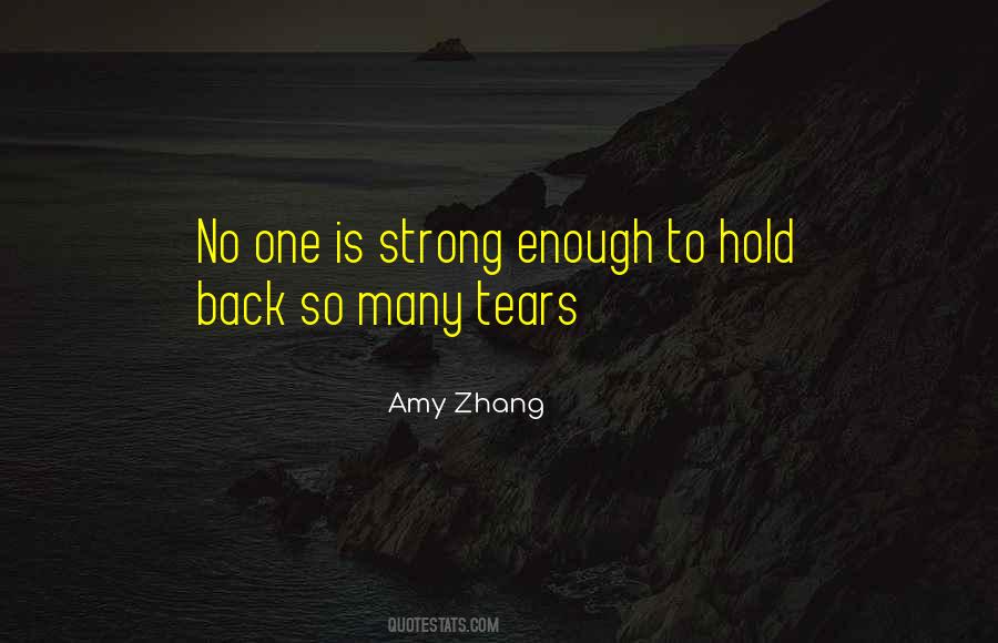 Amy Zhang Quotes #807536