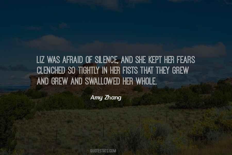 Amy Zhang Quotes #810841