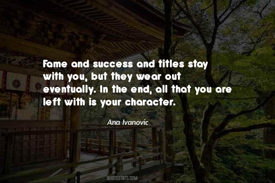 Ana Ivanovic Quotes #920591