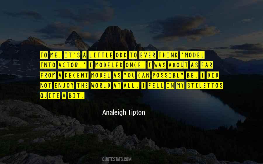 Analeigh Tipton Quotes #1639260