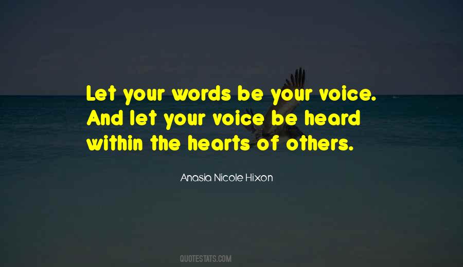 Anasia Nicole Hixon Quotes #1210670