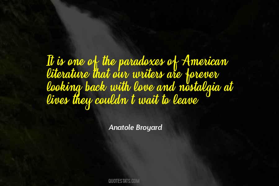 Anatole Broyard Quotes #114251