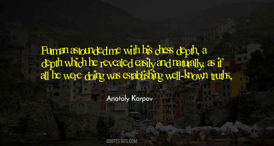 Anatoly Karpov Quotes #111761
