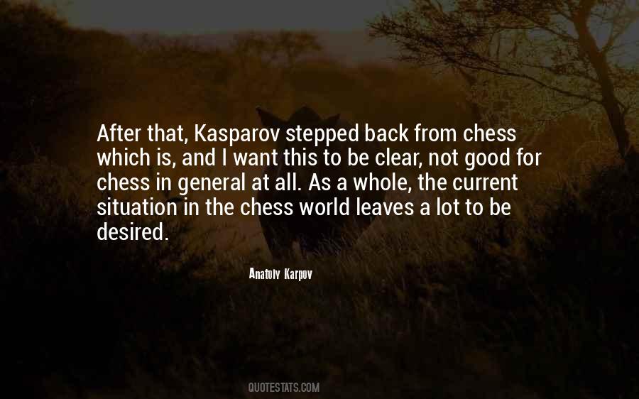 Anatoly Karpov Quotes #1284706