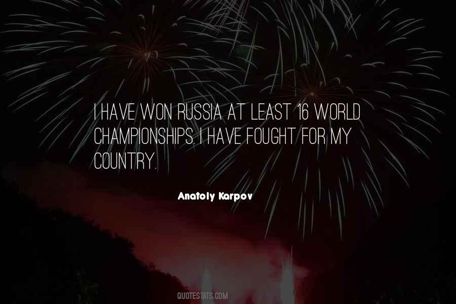 Anatoly Karpov Quotes #1401460