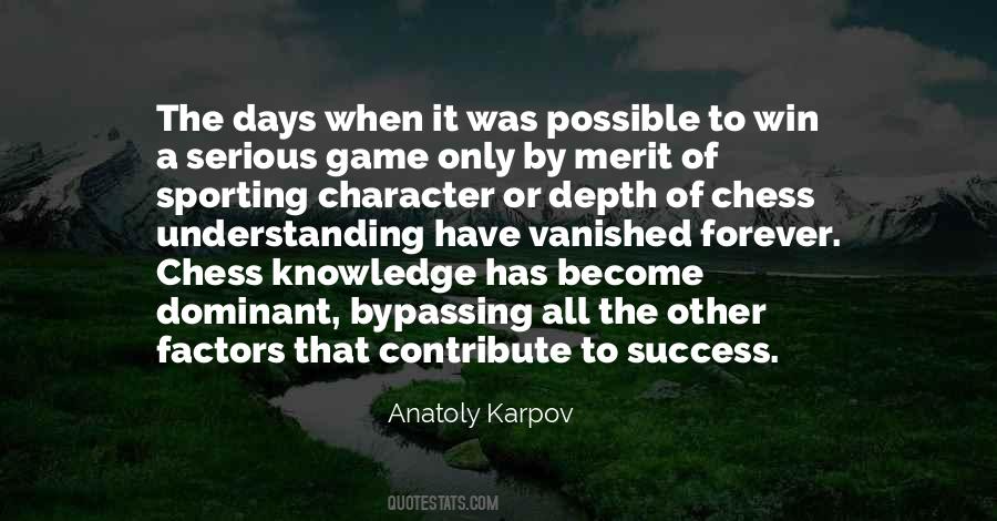 Anatoly Karpov Quotes #234616