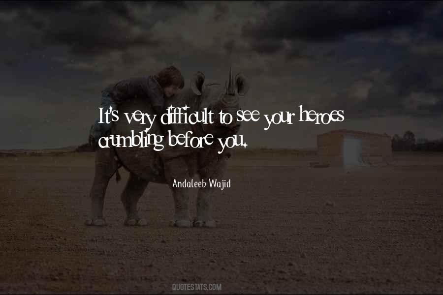 Andaleeb Wajid Quotes #396742