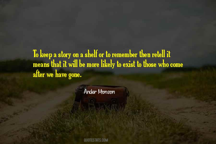 Ander Monson Quotes #1798599