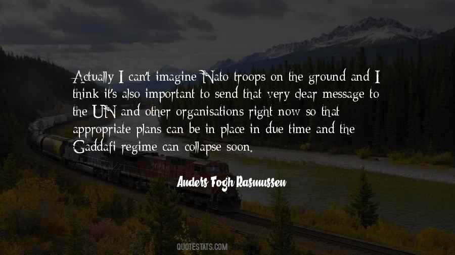 Anders Fogh Rasmussen Quotes #1150081