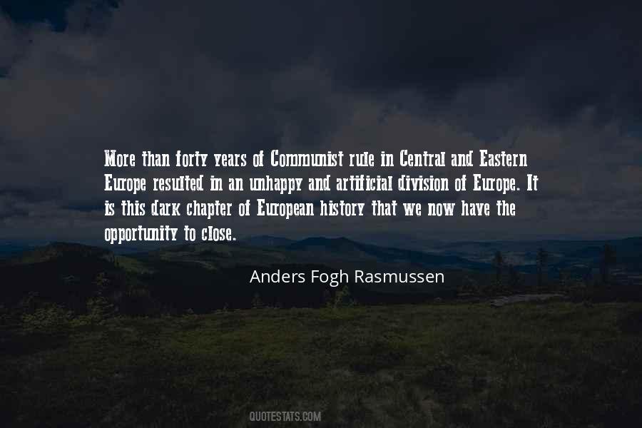 Anders Fogh Rasmussen Quotes #1876751