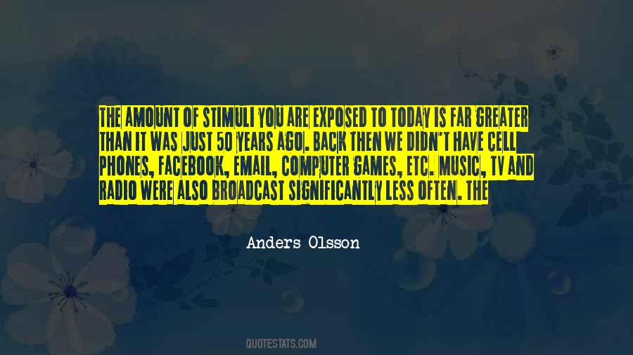 Anders Olsson Quotes #145369