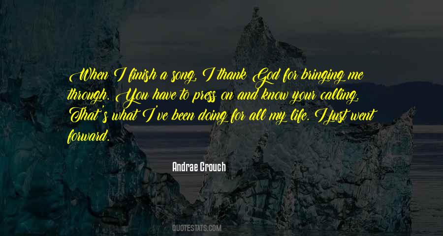 Andrae Crouch Quotes #947768