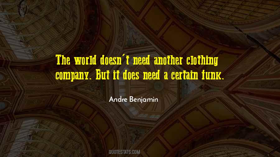 Andre Benjamin Quotes #1080077