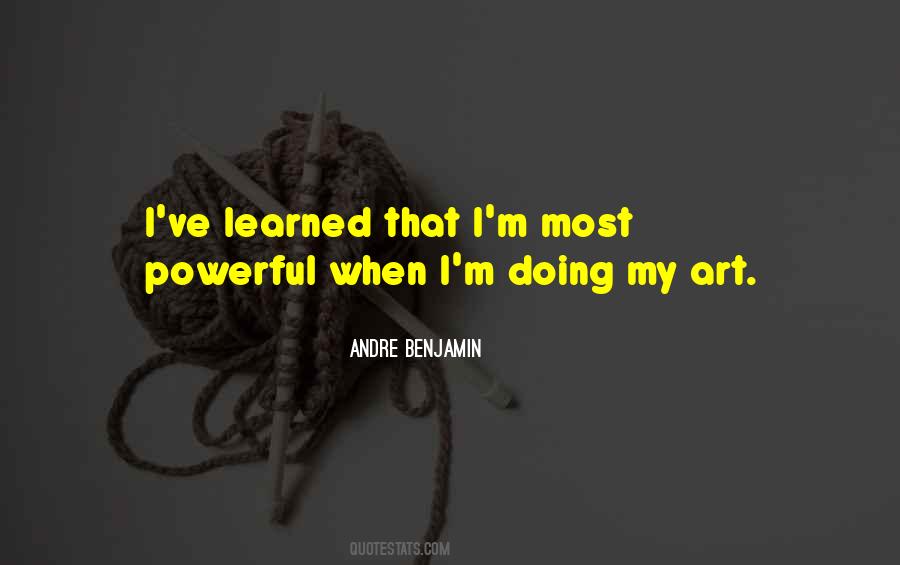 Andre Benjamin Quotes #1577169