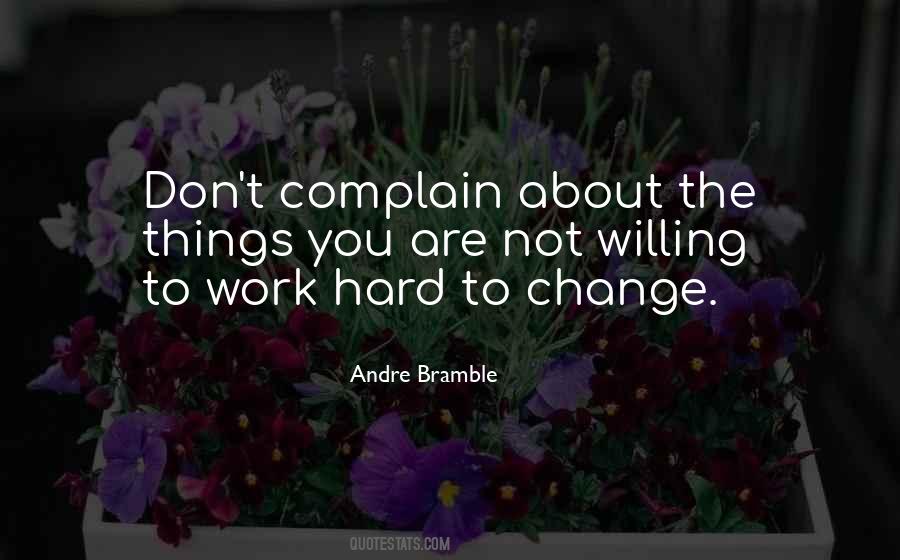 Andre Bramble Quotes #115481