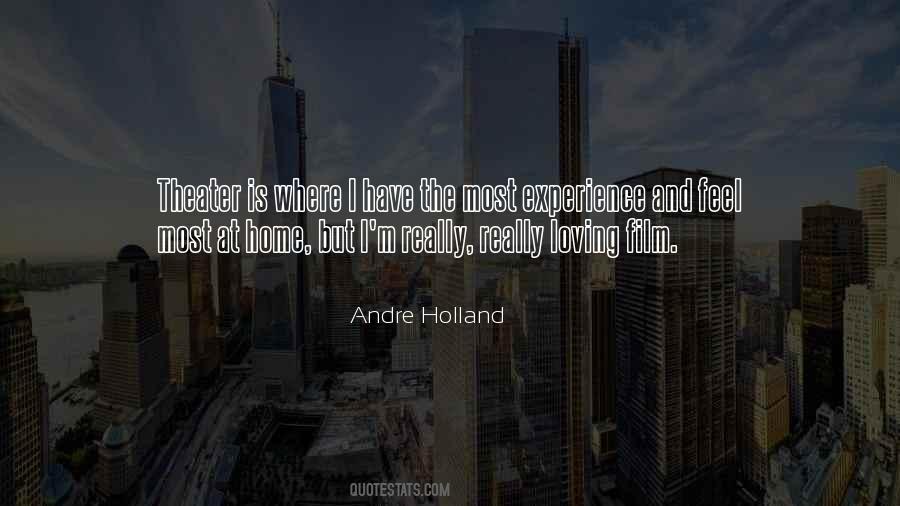Andre Holland Quotes #308760