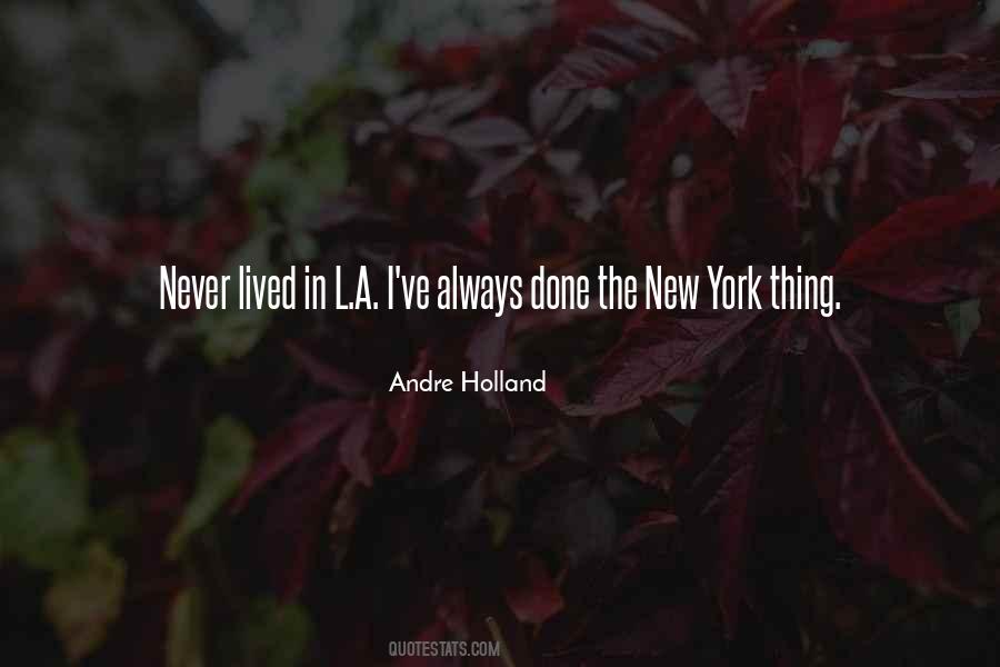 Andre Holland Quotes #373704