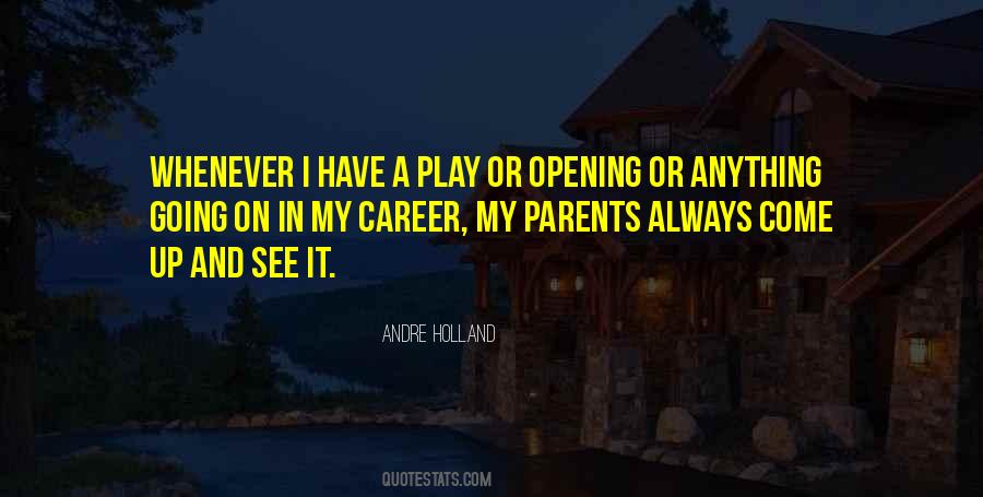 Andre Holland Quotes #566195