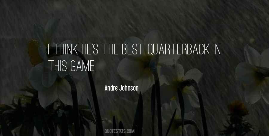 Andre Johnson Quotes #1395765