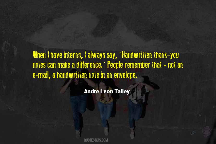 Andre Leon Talley Quotes #274935